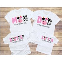 Farm Birthday Family T-Shirt for Men in Black