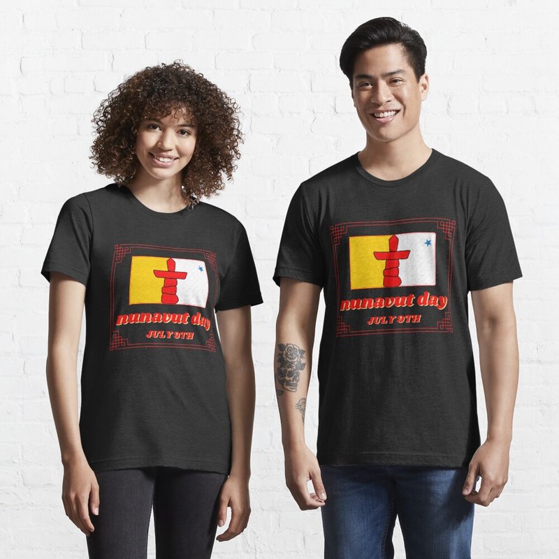 T-shirt essentiel du Jour du Nunavut pour hommes — T-shirts pour hommes