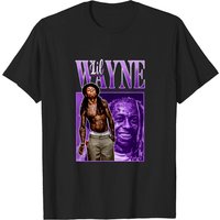 T-shirt pour hommes Lil Wayne en noir