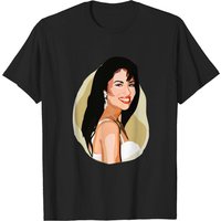 T-shirt pour hommes Selena Quintanilla en noir — T-shirts pour hommes