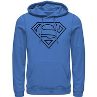 Hoodie à Capuche Sleek avec Logo Superman