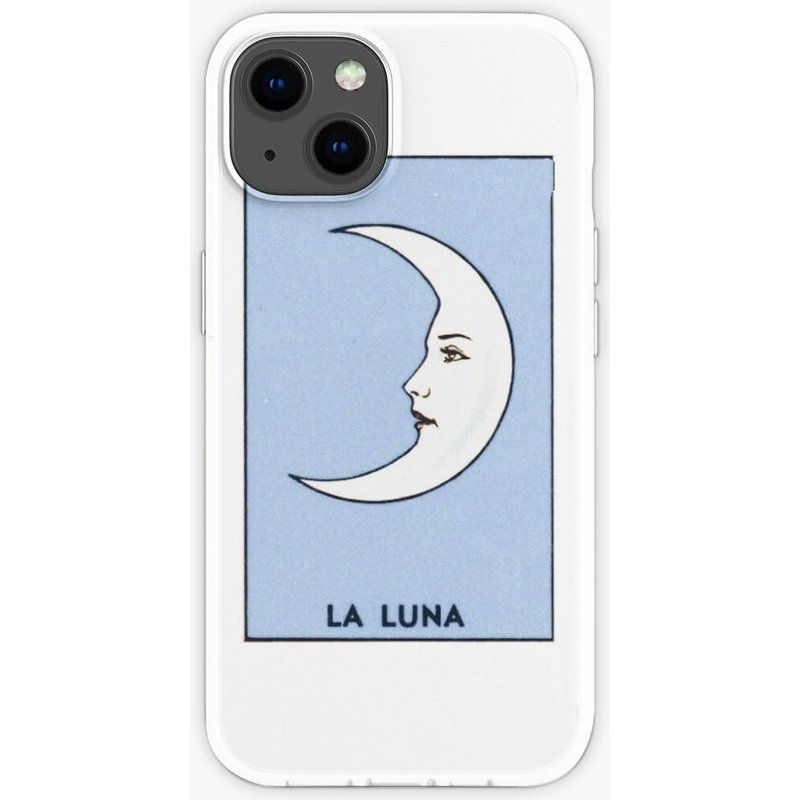 Coque iPhone La Luna - Protection TPU Flexible — Coque de téléphone