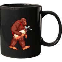 Mugs de golf Sasquatch Lover - Mug en céramique personnalisable