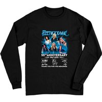 Fleetwood Mac 55th Anniversary Signatures Long Sleeves — Mens T Shirts