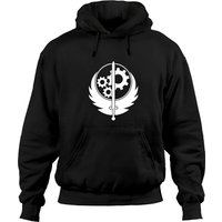 Hoodies Brotherhood Of Steel Unisex Noirs — Sweats à capuche pour hommes