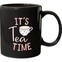 Mug Teacup Tea Time pour Femmes - Mug en Céramique Personnalisable — Tasses et gobelets