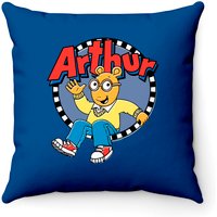 Coussins décoratifs Arthur Non Distressed avec logo en mouvement — Coussins décoratifs
