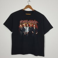 T-shirt Vintage Foreigner, groupe de rock britannique-américain pour hommes — T-shirts pour hommes