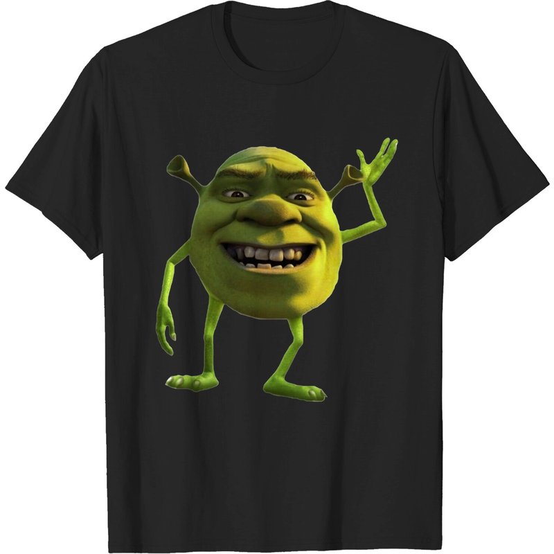 T-shirt pour hommes Shrek Wazowski en noir — T-shirts pour hommes