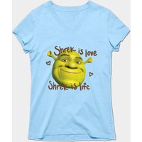T-shirt Shrek Is Love Shrek Is Life pour hommes — T-shirts pour hommes