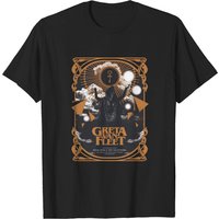T-shirt noir pour hommes Greta Van Fleet — T-shirts pour hommes