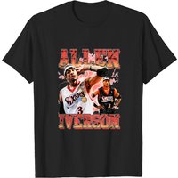 T-shirt style vintage Allen Iverson pour hommes — T-shirts pour hommes