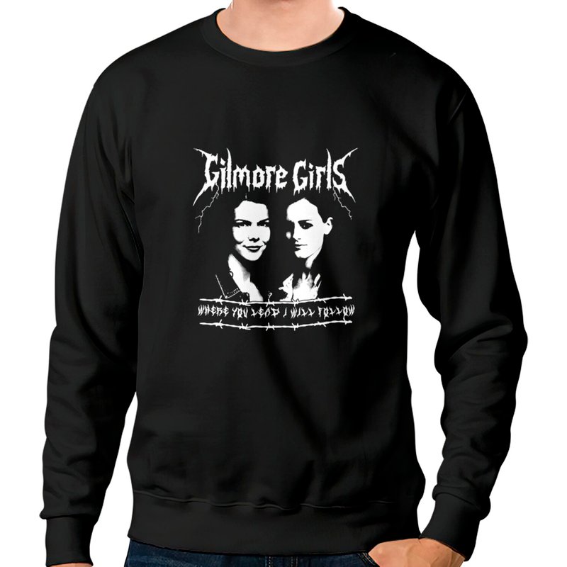 Gilmore Girls Heavy Metal AF Unisex Sweatshirt — Mens Hoodies