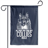 Dogs Are Cool But Collies Rule Garden Flags — Decorative Flags
