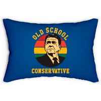 Coussin Lombaire Ronald Reagan Conservateur Old School — Coussins décoratifs