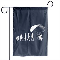 Drapeau de jardin Skydive Paraglider Parachuting