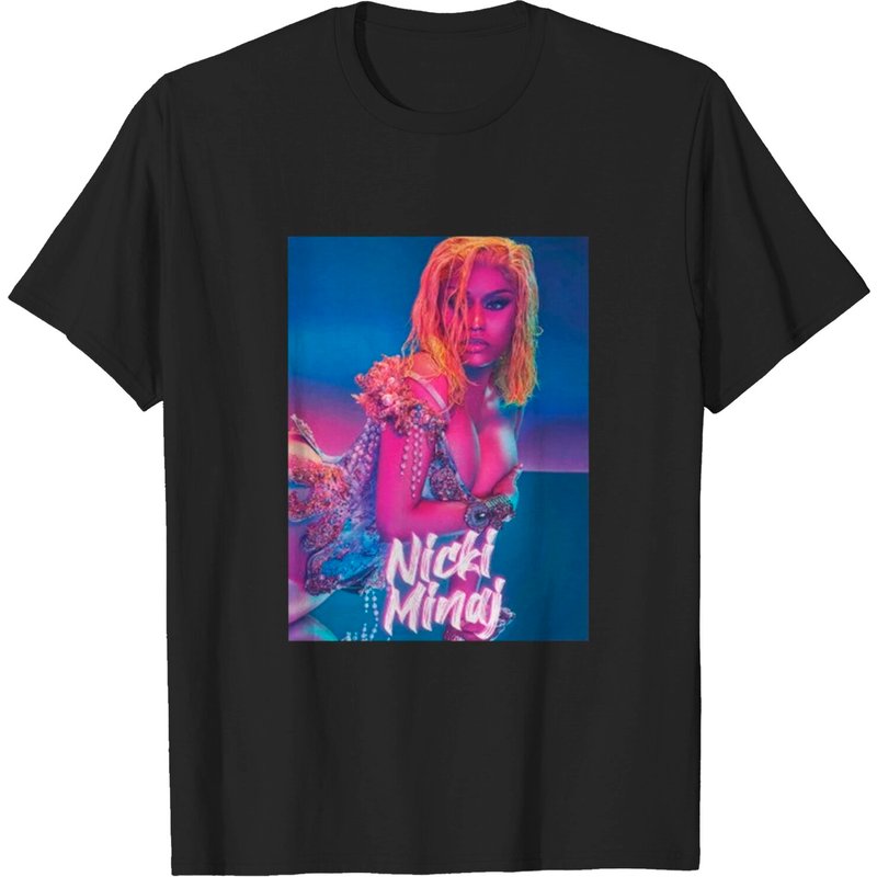 N. Minaj Men's Music T-Shirt in Black — Mens T Shirts