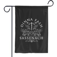 Drapeau de jardin Sassenach Dragonfly d'Outlander — Drapeaux décoratifs