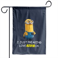 Drapeau de jardin Kevin Minion - Impression recto verso