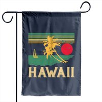 Drapeau de jardin Aloha Hawaii Vintage des années 1980 — Drapeaux décoratifs