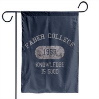 Drapeau de jardin Animal House Faber College 1963 Knowledge Is Good — Drapeaux décoratifs