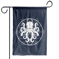 Vintage Kraken Octopus Garden Flag