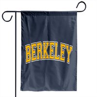 Berkeley California Varsity Style Amber Garden Flag