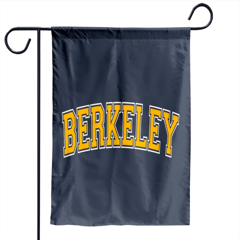 Drapeau de jardin Amber style universitaire de Berkeley Californie — Drapeaux décoratifs