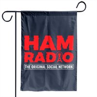 Ham Radio Original Social Network Antenna Garden Flag