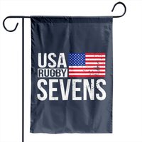 Drapeau de jardin Usa Rugby Sevens 7s Équipe Américaine — Drapeaux décoratifs