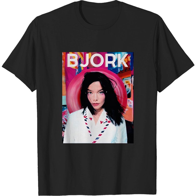 Bjork Men's Black T-Shirt — Mens T Shirts