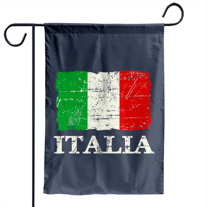 Italian Vintage Garden Flag - Double-Sided Print — Decorative Flags