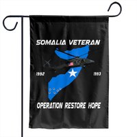 Somalia Veteran Operation Restore Hope Garden Flag