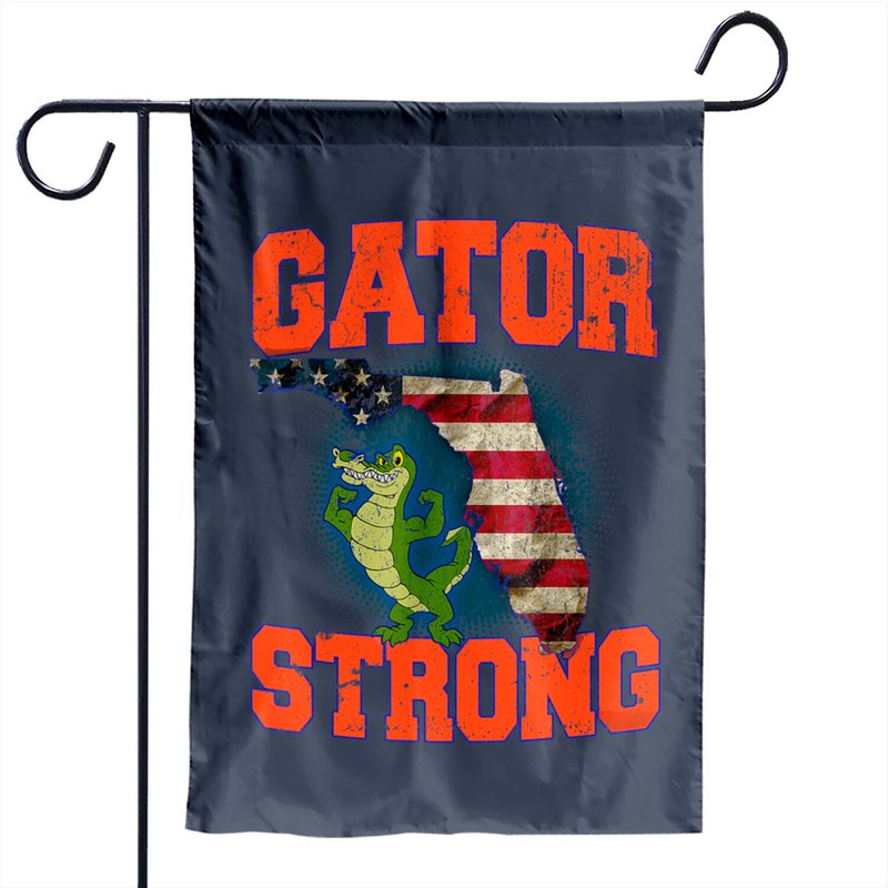 Gator Strong Florida State Garden Flag