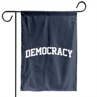 Mens Democracy Vintage Sports Arch Souvenir Garden Flag