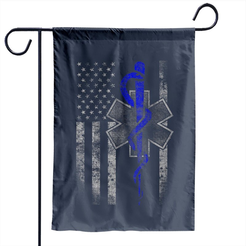 Drapeau de jardin Emt First Responder — Drapeaux décoratifs