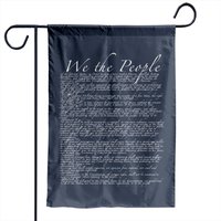 Drapeau de jardin des États-Unis - Déclaration des droits — Drapeaux décoratifs