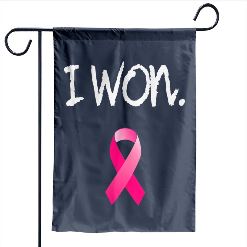 Survivor Breast Cancer Garden Flag — Decorative Flags