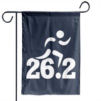 26.2 Miles Marathon Garden Flag — Decorative Flags