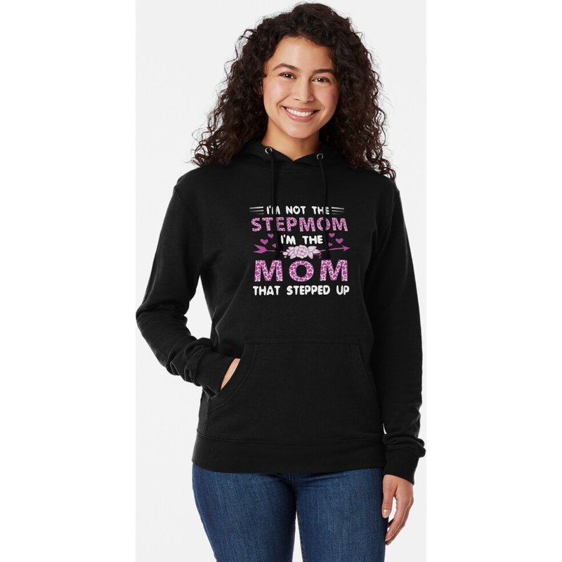 Je ne suis pas la belle-mère, je suis la mère qui a pris ses responsabilités Hoodie — Sweats à capuche pour hommes