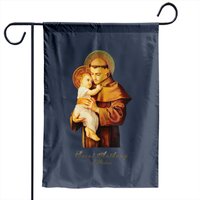 Drapeau de jardin catholique Saint Antoine de Padoue — Drapeaux décoratifs