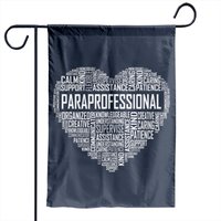 Drapeau de jardin Appréciation des paraprofessionnels — Drapeaux décoratifs