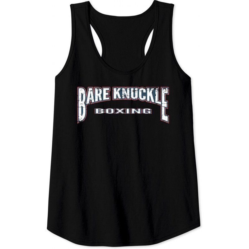Débardeurs Logo Bare Knuckle pour hommes en noir — T-shirts pour hommes