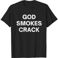 T-shirts pour hommes Nikki Sixx God Smokes Crack Motley Crue