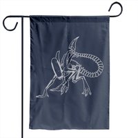 Drapeaux de Jardin Xenomorph pour Usage Extérieur — Drapeaux décoratifs