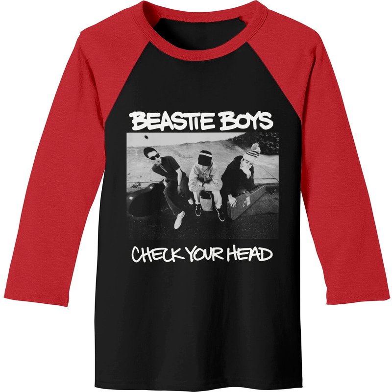 T-shirt Baseball Vintage Fade Beastie Boys Check Your Head pour Hommes — T-shirts pour hommes