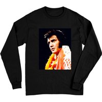 T-shirt à manches longues Elvis Presley pour unisexe — T-shirts pour hommes
