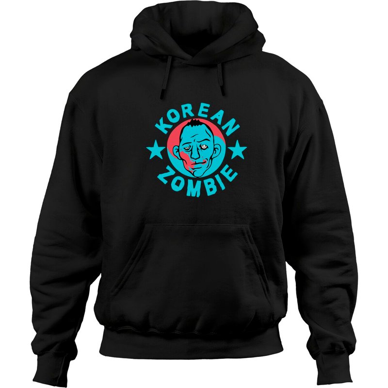 Hoodies Unisex Korean Zombie Classiques en Noir — Sweats à capuche pour hommes