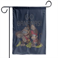 Drapeau de jardin Nintendo Donkey Kong Go Bananas