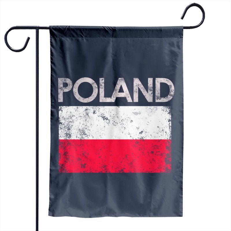 Drapeau de jardin Vintage Pologne